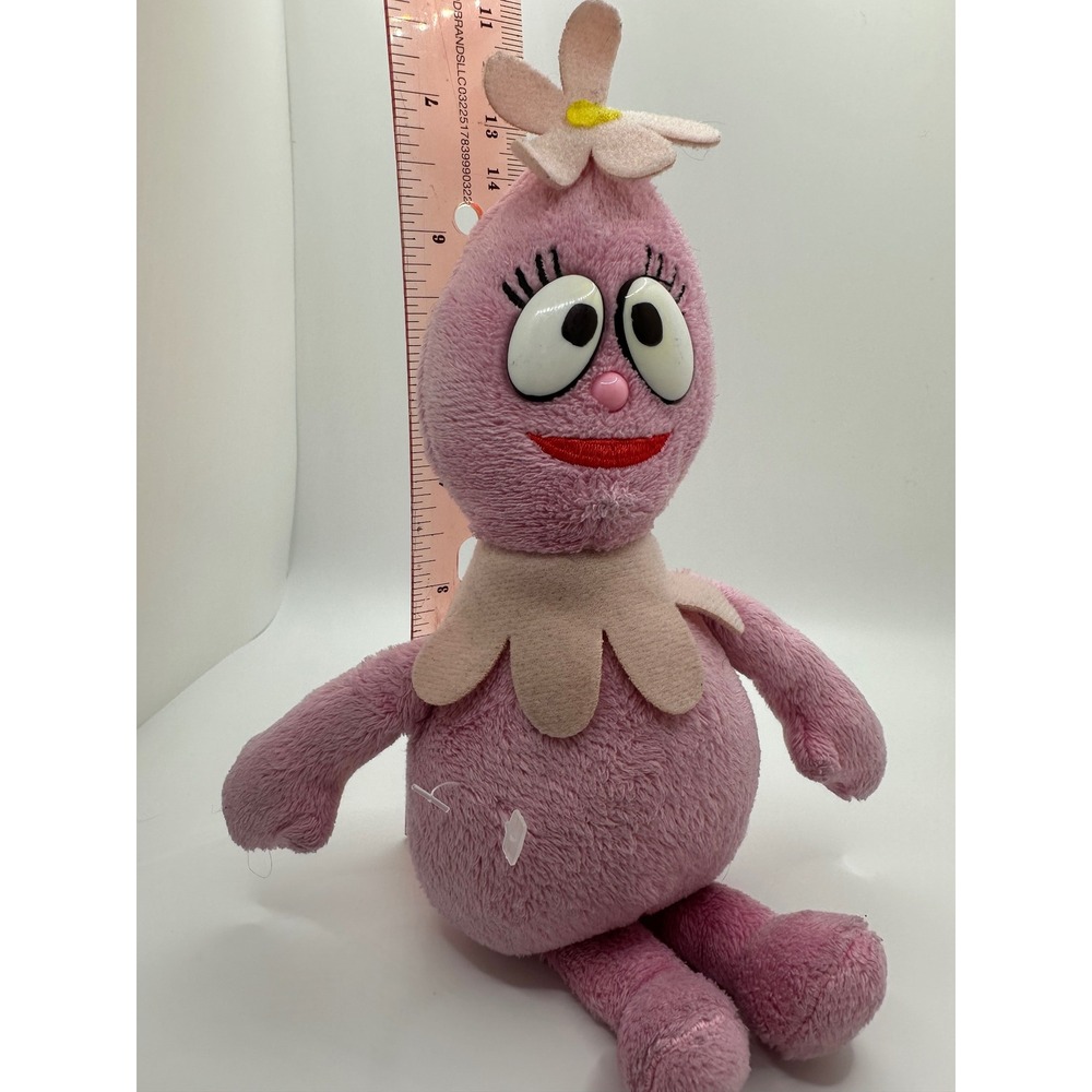 Yo Gabba Gabba Plex Plush Toy Pink Flower Head Toddler Stuffed‎ Animal - Picture 7 of 7